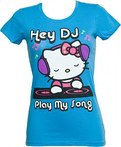 DJ Hello Kitty Ladies T-Shirt